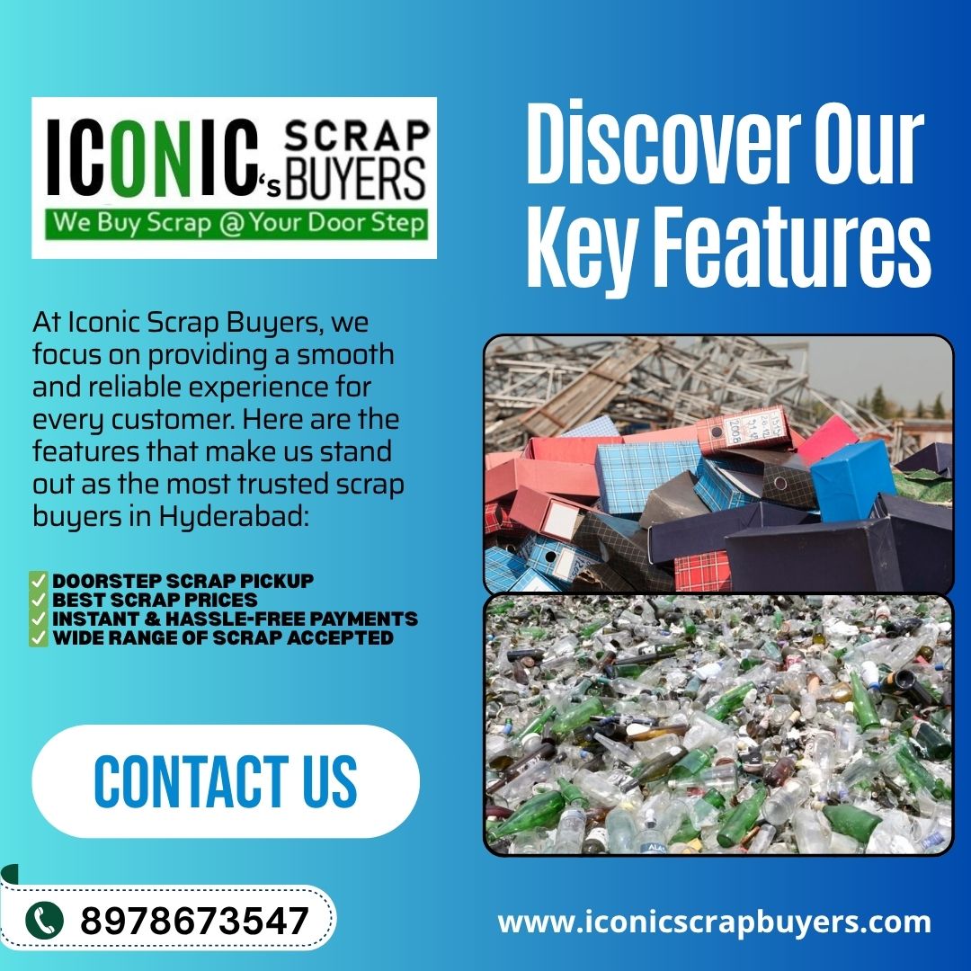 Top Scrap Buyers & Dealers Around Hitec City | Iconic Scrap