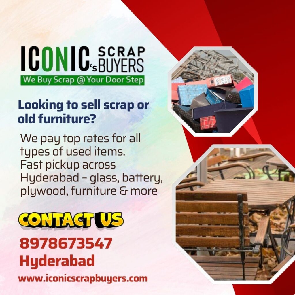 Scrap Dealers in Musheerabad Hyderabad for Home Items | Iconic Scrap Buyers