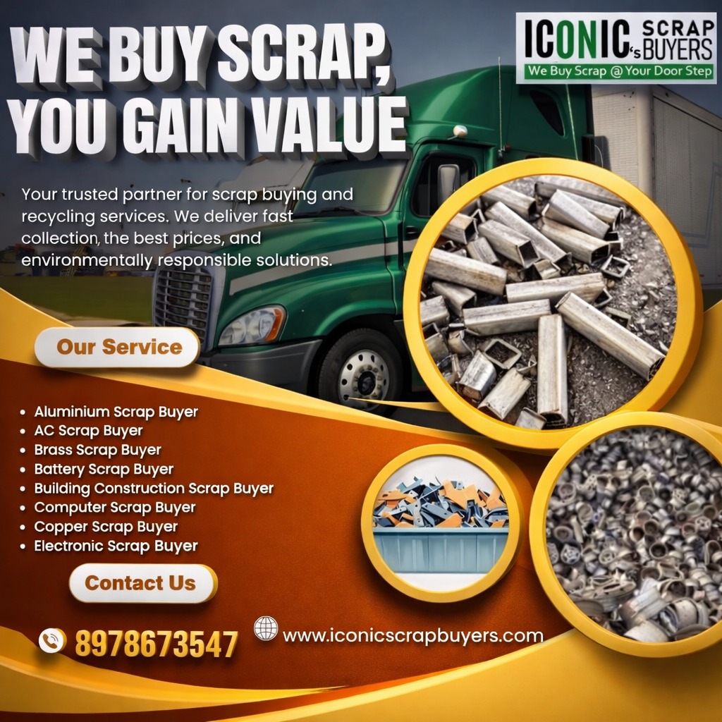 Bulk Scrap Buyers Near Musheerabad with Best Scrap Price – Trusted Services