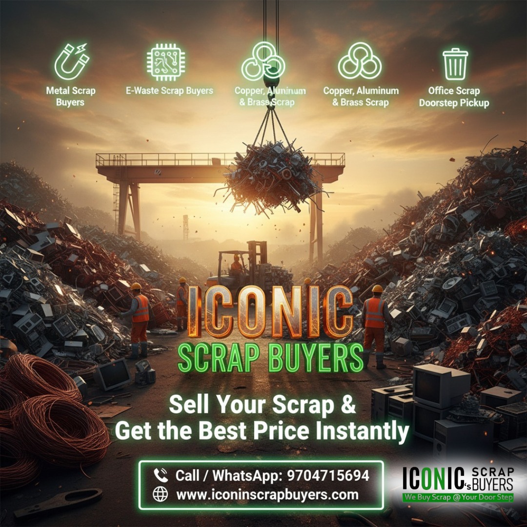 Scrap Buyers in Sangareddy | Iconic Scrap Buyers