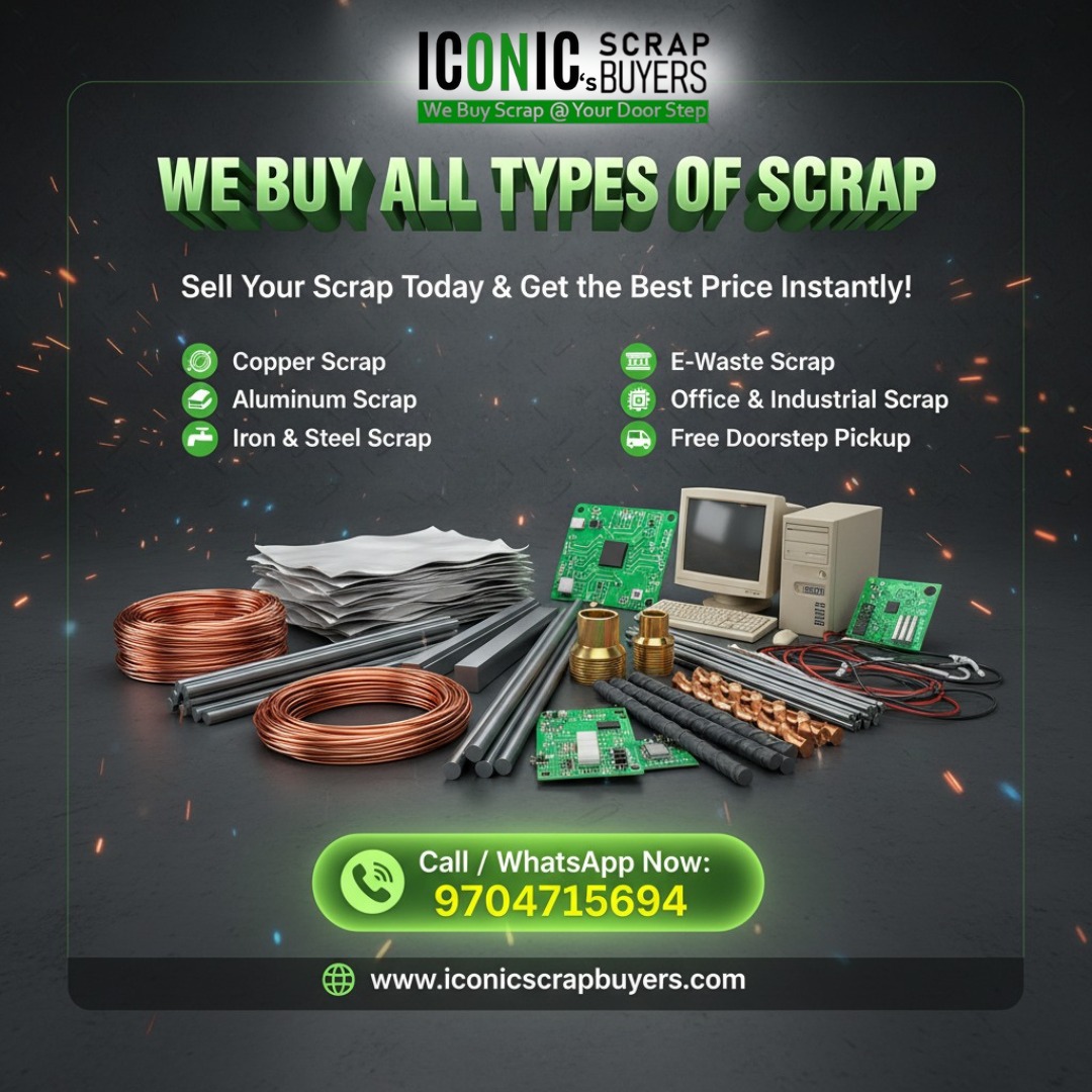 Best Scrap Buyers in Bachupally | Iconic Scrap Buyers