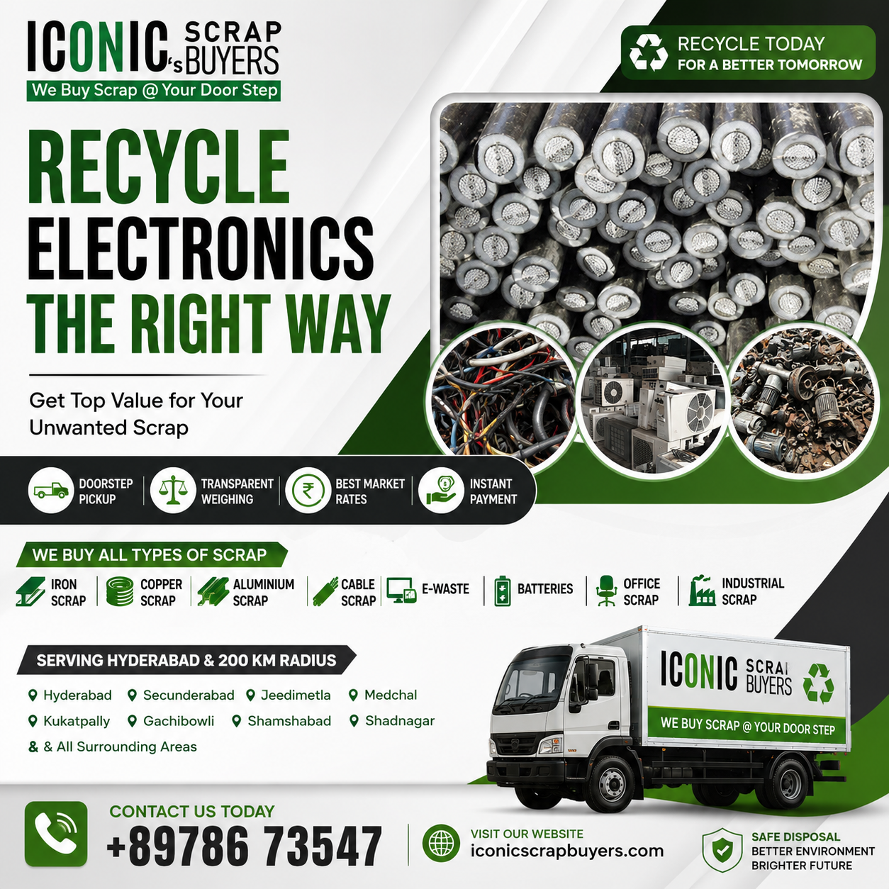 Scrap Buyers in Banjara hills | Iconic Scrap Buyers Hyderabad