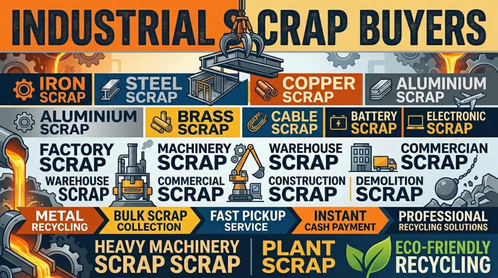 Scrap Buyers in Nanakramguda | Office, IT Asset & Industrial Scrap Buyers