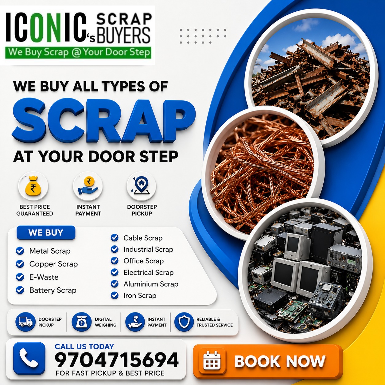 Scrap Buyers in Madhapur | Iconic Scrap Buyers