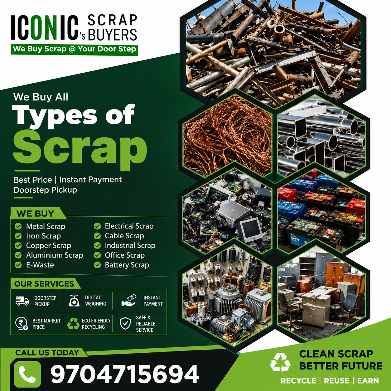 Scrap Buyers in Medchal | Iconic Scrap Buyers Hyderabad